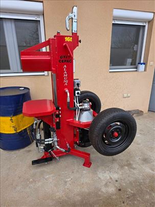 Cepač za drva 16t trofazni nov, na stanju