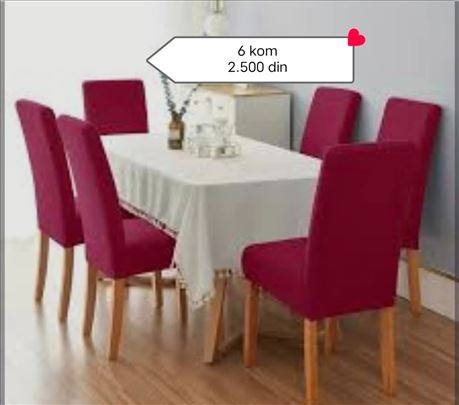 Navlake za stolice PLIŠ