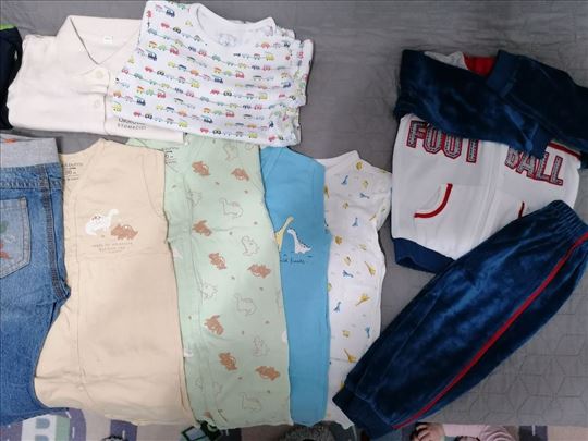 Paket garderobe za bebu dečaka  vel 86
