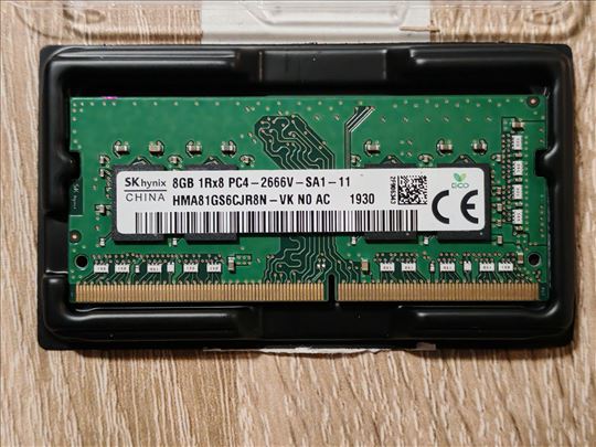 SK Hynix 8GB 1Rx8 PC4-2666V-SA1-11 RAM memorija 
