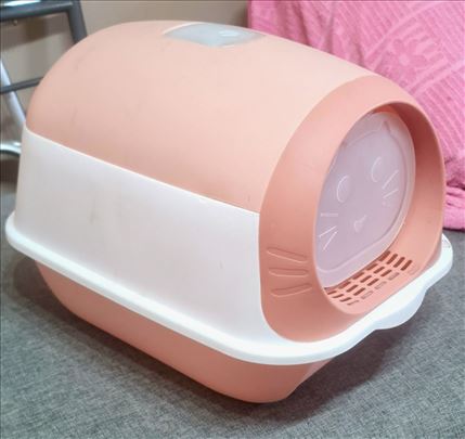 Zatvoreni toalet za mačke sa filterom