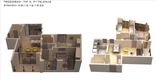 Autokomanda, Novogradnja, 3.0 stan