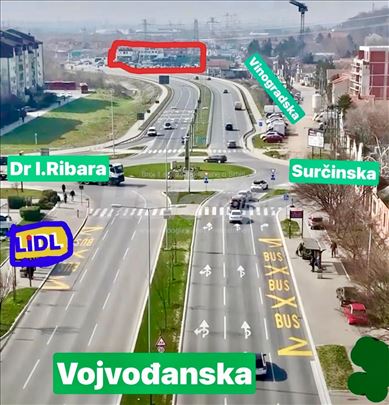 blizina kružnog toka Dr I.Ribara, legalizacija