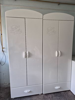 Dečiji komplet nameštaja – 2 ormara + komoda 