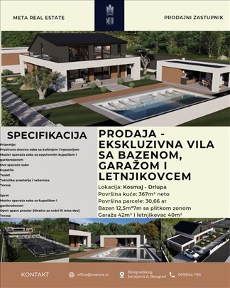 Ekskluzivna vila na Kosmaju