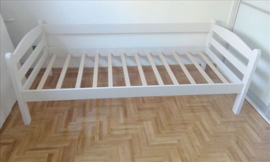 Krevet lucna sofa u beloj boji 90x190/200