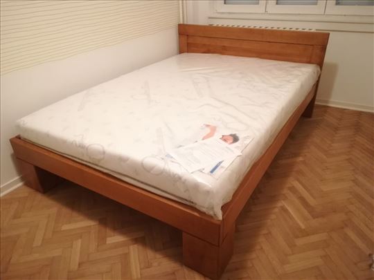 Krevet Monaco hrast i dusek Superior koko 140x200