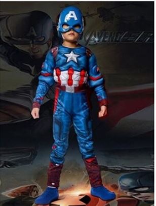 Kapetan Amerika Kostim sa misicima za Decu mišići