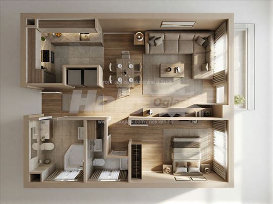 Ledine, ugao Surčinske i Valtrovićeve u izgradnji