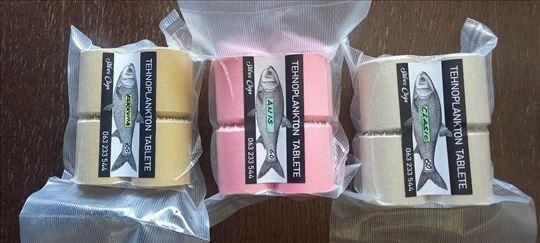 Oprema za izradu tehnoplankton tableta, tablete 