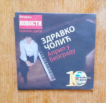 Zdravko Čolić - April U Beogradu - CD