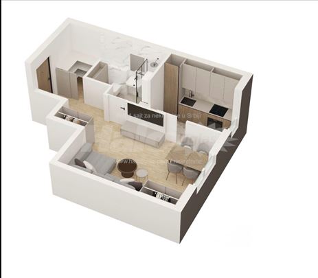 Bulevar JNA Jajinci 32m2