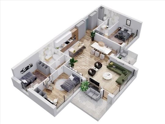 Izuzetan stan na Vračaru ID#9242