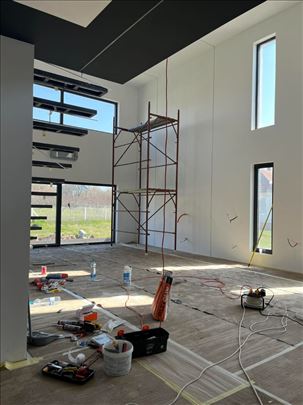 Moleraj, gletovanje, krecenje