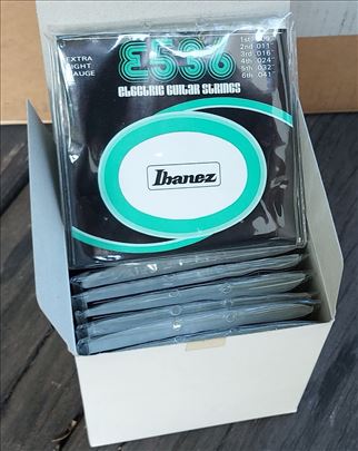 Najjeftinije Ibanez set 6 žica za električnu git.
