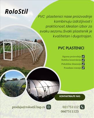 Plastenik, 4 x 10m
