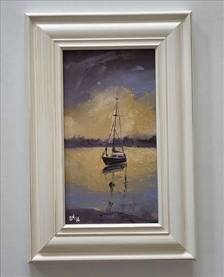 Ulje na platnu - Suton tisine