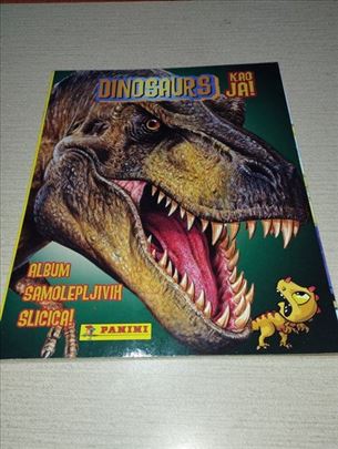 Album za sličice Dinosaurs kao ja - Panini
