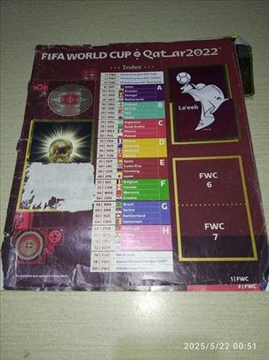 Album za sličice Qatar 2022 Panini