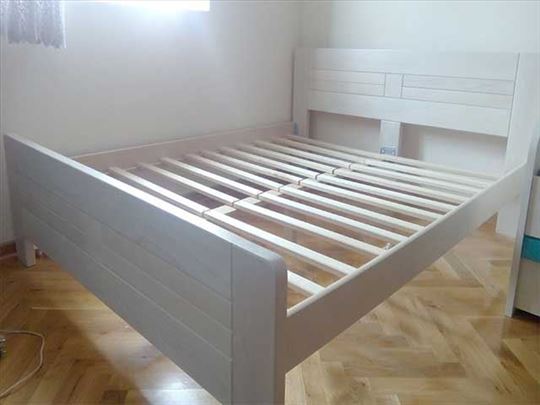 Krevet Ena beli bajc 140x190/200