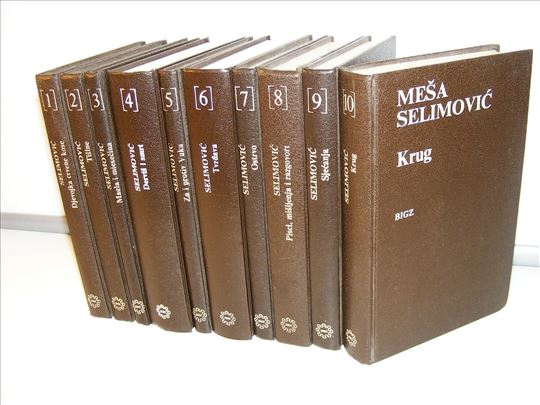 Mesa Selimovic Sabrana dela 1-10 komplet