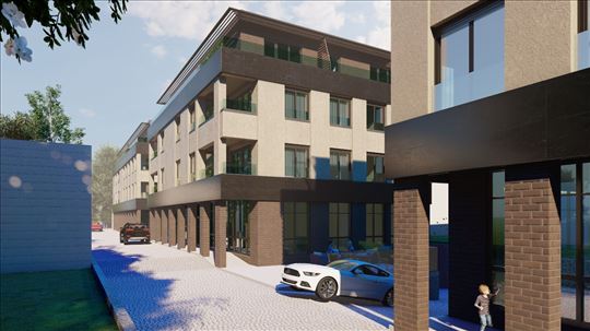 Novogradnja-početak Ledina,Surčinska(Novi Beograd)