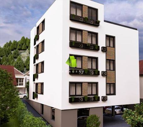 Dvoiposoban stan u stambenom objektu dizajniranom 