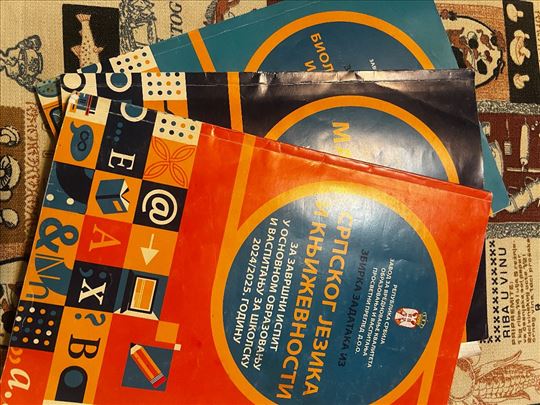 zbirke za prijemni, skripte, informator