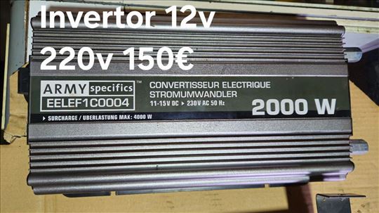 Inverter 12v 220v 2000w 