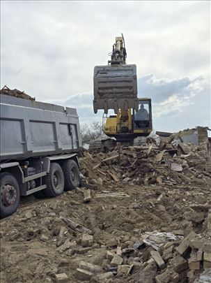 Iskop,nasipanje,rušenje,čišćenje terena.