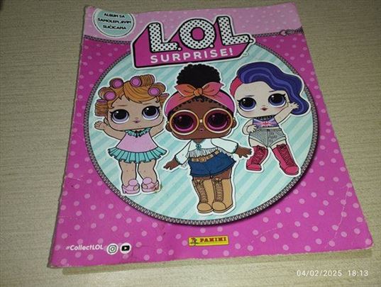 Lol Suprise album za sličice
