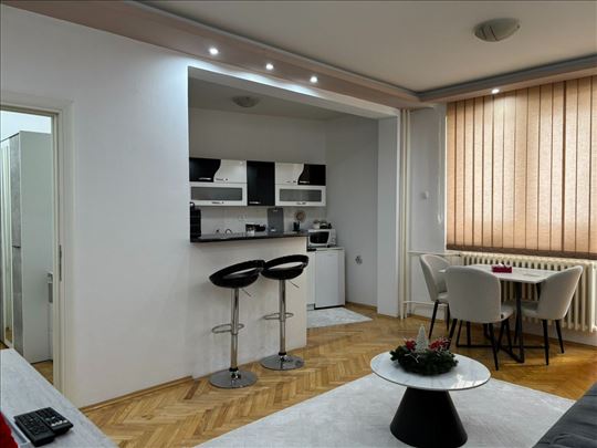 Namešten jednoiposoban stan Braće Ribnikar-43m2-42