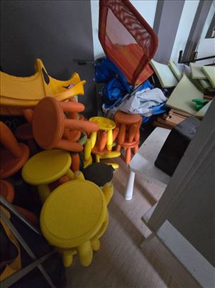 Stolice plastične za decu
