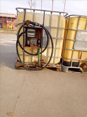 IBC bidon za naftu od 1000 litara