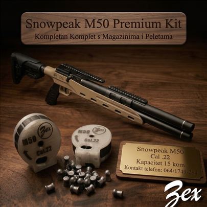 Magazin za PCP Snowpeak M50