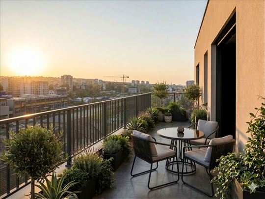 Premium penthouse, 139m2, Kolubarska
