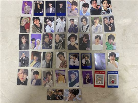 Prodajem sve Kpop Stray Kids SKZ fotokartice