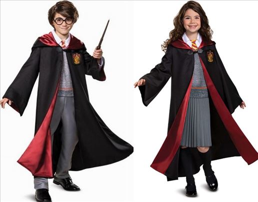 Kostim Hari Poter Hermiona mantil + štap za decu
