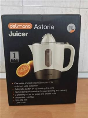 Nov sokovnik za hladno cedjenje voća zapremine 1L