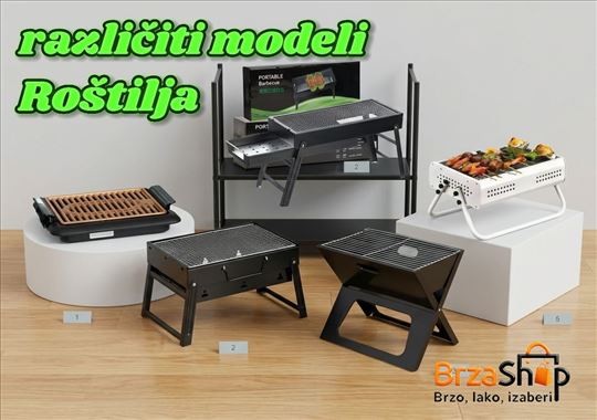 Portable Folding BBQ Sklopivi Roštilj Prenosivi