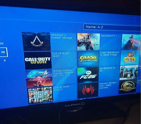 PS4 Čipovan 16 igrica Slim model 