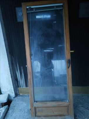 Balkonska drvena vrata sa vakum staklome