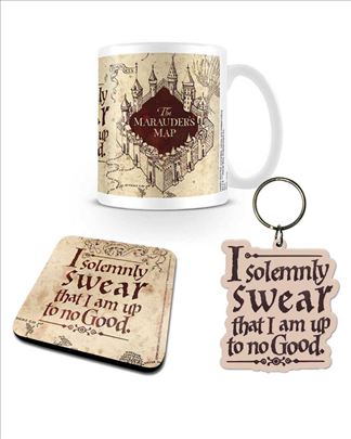 Harry Potter štapic + Marauders Šolja, Podmetač, P