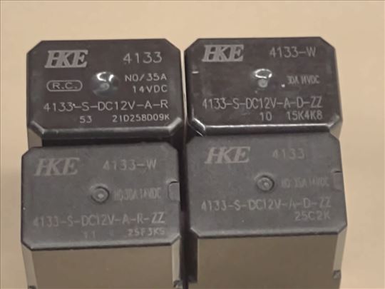 HKE Releji 12V 30A / 35A - Serija 4133 - Novo