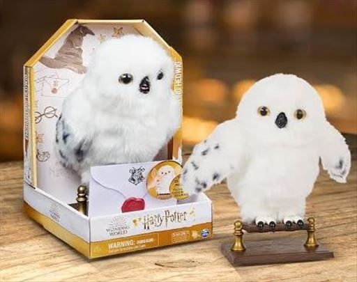 Interaktivna plišana sova Hedvig Harry Potter