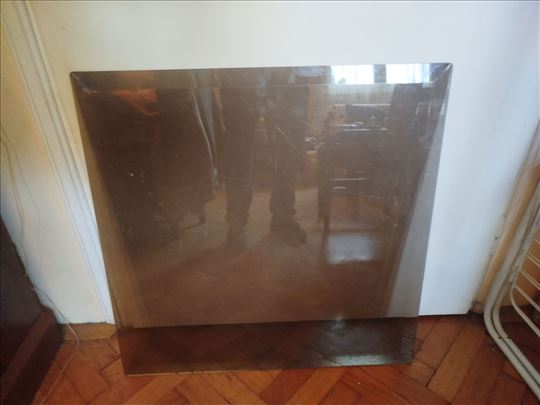 Ogledalo braon staklo za vintage namestaj