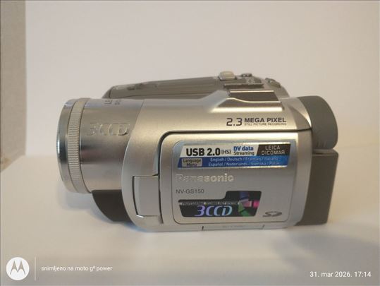 PANASONIC NV-GS 150 miniDV video kamera