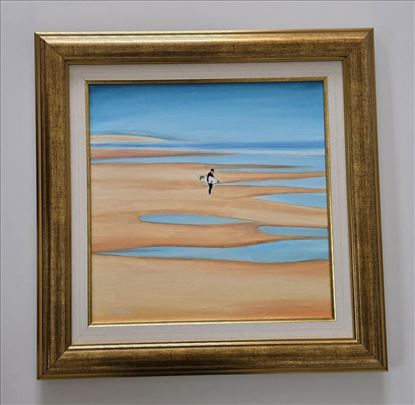 Ulje na platnu - Laguna slobode, prelepo!