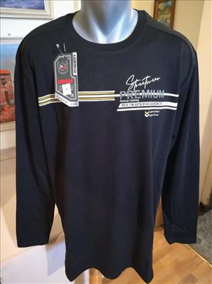 Novi muski pamucni duks Redway Crni 3XL 4XL Novo
