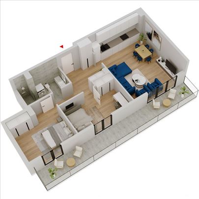 Odlična novogradnja u Vojvođanskoj ulici